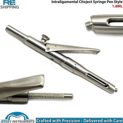 Dental Surgical Intraligamental Citoject Syringe 1.8ml Anesthesia Injection Tool