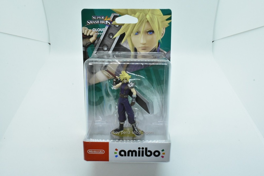 Nintendo Amiibo Cloud Strife FINAL FANTASY VII Figure NEW JAPAN