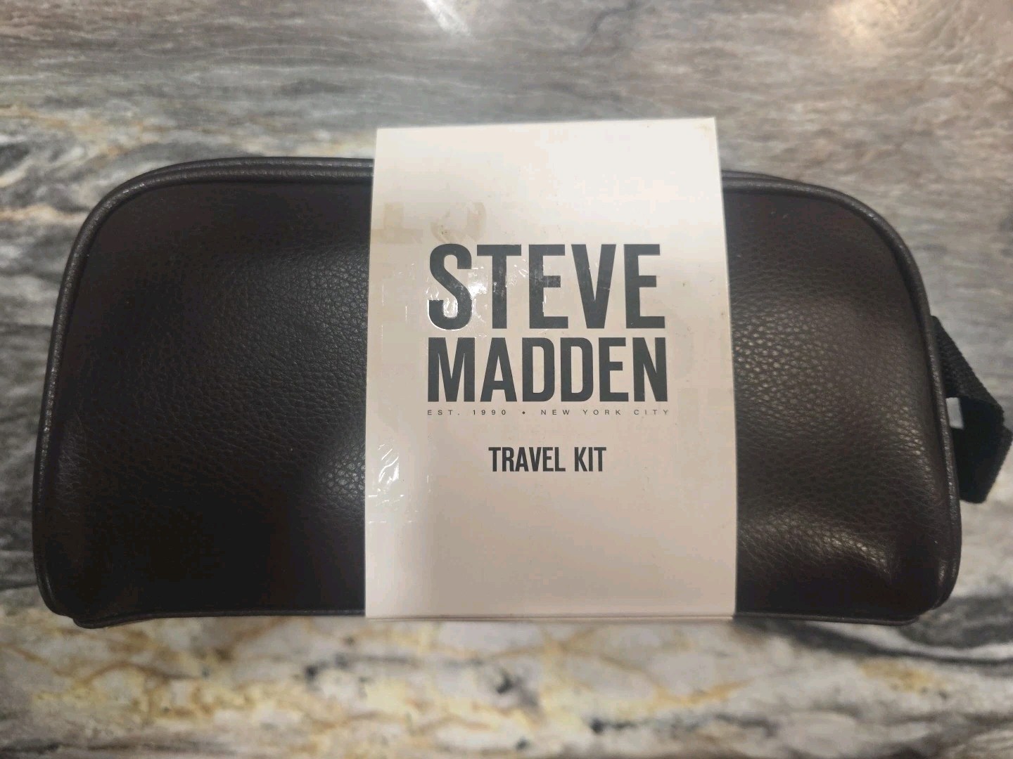 Steve Madden Men's Travel Kit - Brown - New