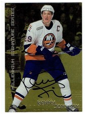 Kenny Jonsson 1999-00 BAP Millennium Autographs Gold #156 