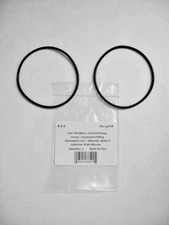 2 Devilbiss / General Pump 701147 / 90391300 O-Rings / R&S 147GP / Buna N Mat. 