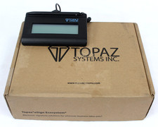 Topaz Signature Terminal Pad T-LBK460-BSB-RC Portable USB w/ Pen Device