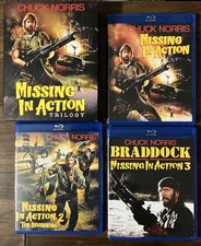 Missing In Action Trilogy (Blu-ray, Kino Lorber Box Set, Part 1-3) Chuck Norris 