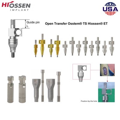 US OSS Dental ET Transfer Impression Coping & Lab Analog & Scan Body Fit Hiossen