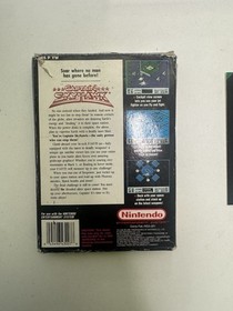 Captain Skyhawk NES (Nintendo Entertainment System, 1989) Game In Box