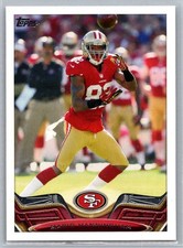 Mario Manningham 285 2013 Topps SN #/58 Black San Francisco 49ers Card