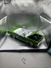 VTG Hot wheels Green ‘65 Chevy Impala 1:18 Team Baurtwell Diecast Car