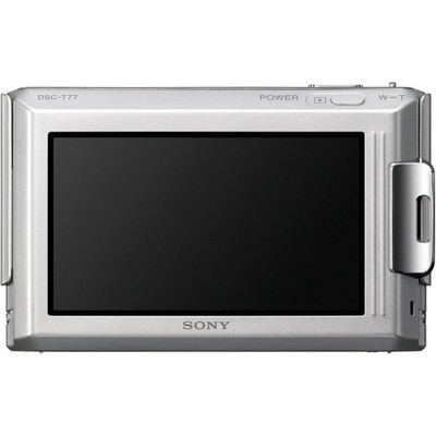 SONY Cyber Shot DSC-T77 Digital Camera 4x Optical Zoom 720p HD