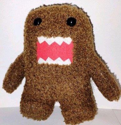 DOMO Kun Monster Brown Plush Stuffed Toy 2010 NHK-TYO Nanco Big Tent 7'' (J