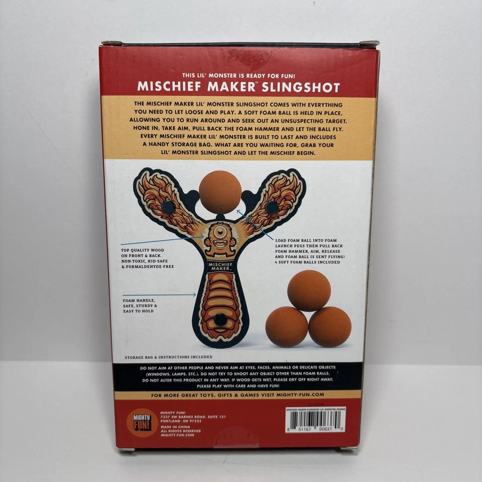 ¡Poderosa diversión! Trachief Maker Honda de Madera Lil’ Monster Series Naranja ¡NUEVO! Foto 4 de 4