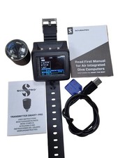 ScubaPro G2 Wrist Dive Computer, Transmitter, USB Charger