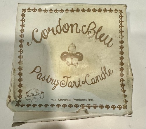 Cordon Blue Realistic Apple Tart Pastry Candle In Original Box - Picture 3 of 9