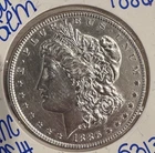 1886 BU UNCIRCULATED MORGAN SILVER DOLLAR AUTHENTIC U.S. MINT