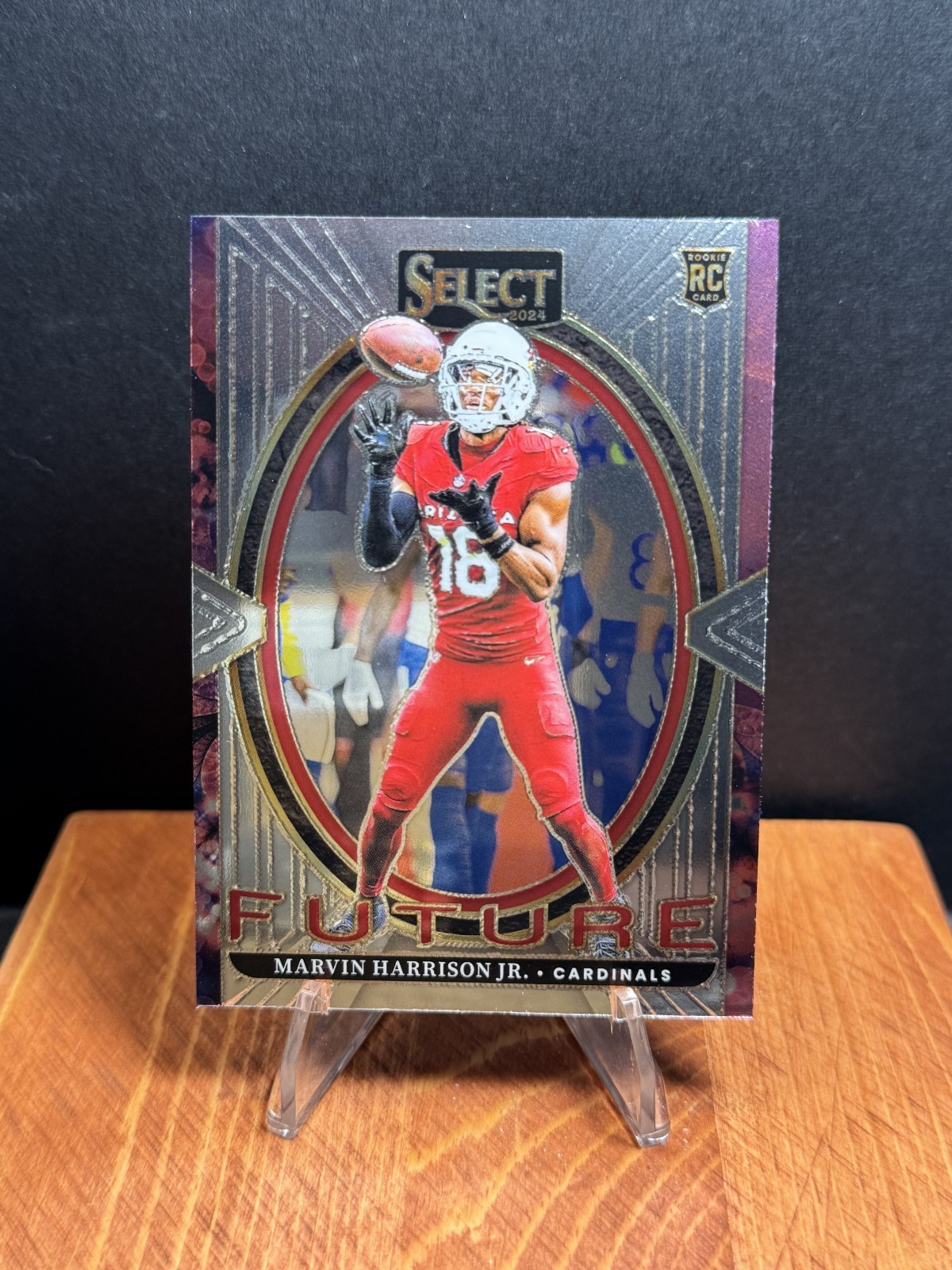 2024 Panini Select - Select Future Marvin Harrison Jr. #6 (RC) - Cardinals RC WR