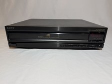 Sony CDP-C401 CD Player 5 Disc Carousel Changer - No Remote TESTED 