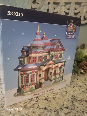 2010 Lemax Carole Towne Collection Weave House - Original Package  #0074966