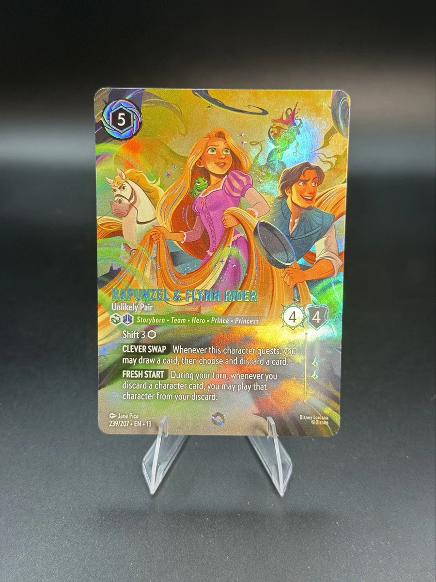 Rapunzel & Flynn Rider-Unlikely Pair 239/204 Attack of the Vine