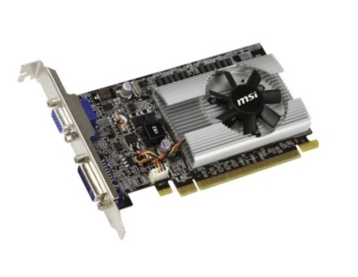 MSI N210-D512D2 GeFORCE 210 512MB PCI EXPRESS DVI VGA VIDEO GRAPHICS CARD NEW
