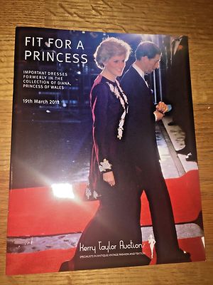 princess diana dresses auction book Princess Diana Fashion Collection Dressing Book & Paper Doll Lot / Vintage  1984