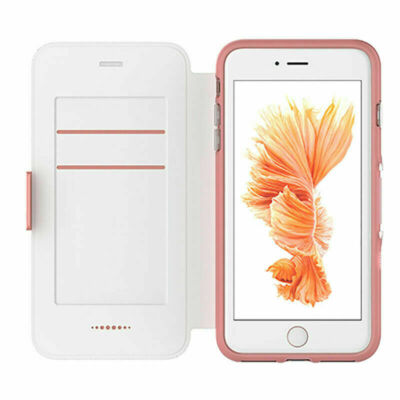 Gear4 Oxford D30 weiß stoßfest Flip Case Hülle Book Wallet Apple iPhone 7 8 