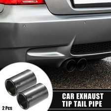 2 Pcs Car Exhaust Tip Tail Pipe Fit For Bmw 328i 325i E90 2007-2010 Black 2 Pcs Car Exhaust Tip Tail Pipe Fit For Bmw 328i 325i E90 2007-2010 Black