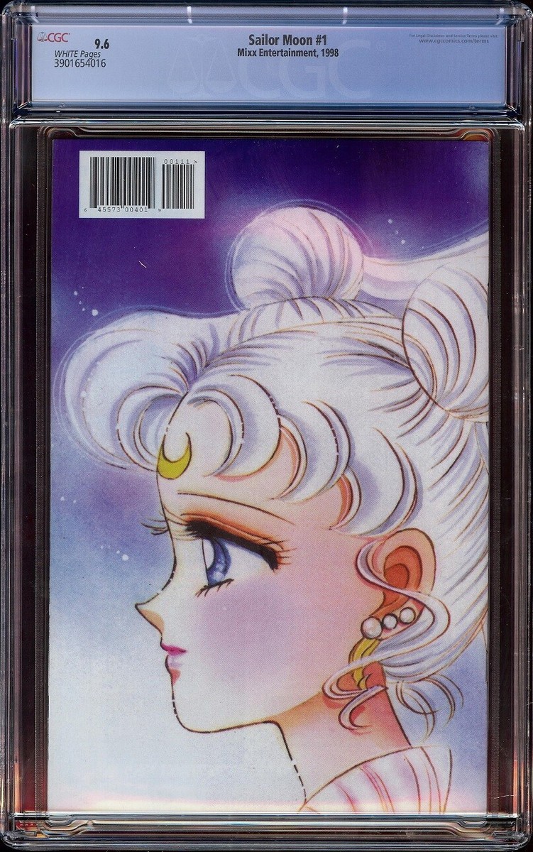 Sailor Moon # 1 CGC 9.6 White (Mixx, 1998) Naoko Takeuchi