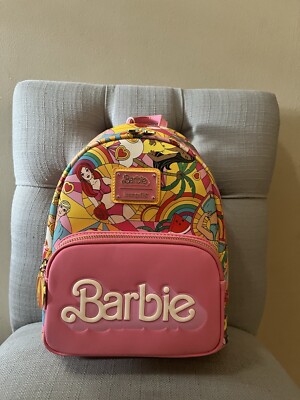 Loungefly Barbie Fun In The Sun Mini Backpack Loungefly Barbie Fun In The Sun Mini Backpack | eBay main image 2