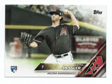 2016 Topps 602 Keith Hessler RC Rookie Arizona Diamondbacks Card