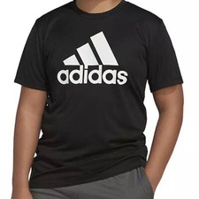 Adidas Boy Youth Black Performance Tee