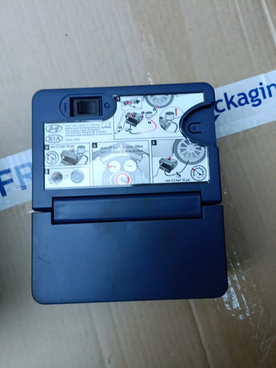 HYUNDAI KIA FLAT TYRE PUMP INFLATOR AIR COMPRESSOR eBay
