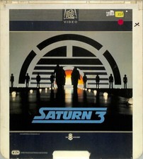 Saturn 3 1980 Vintage CED Videodisc TESTED WORKING