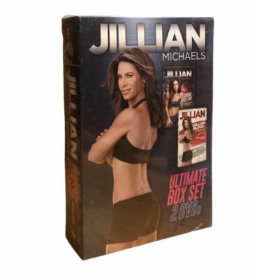 New Jillian Michaels Fitness Exercise 2 DVD Set Cardio Kickstart & Killer Buns  
