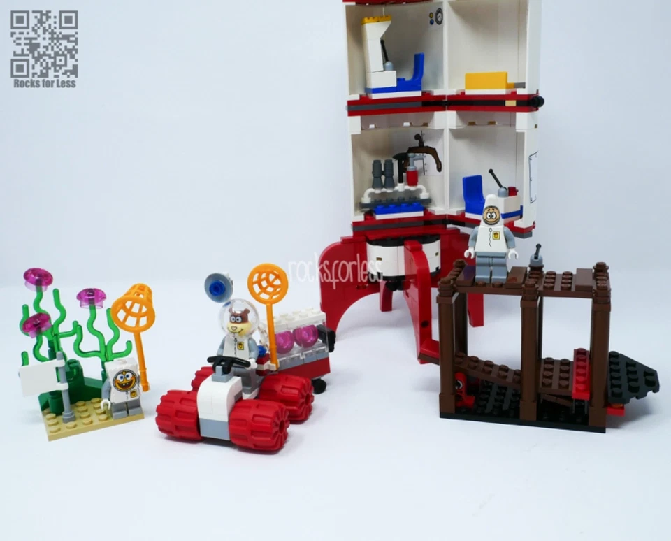 LEGO 3831 - Rocket Ride; SpongeBob, 2008, 100% Complete- Free Shipping - Image 4 of 4