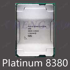 Intel Xeon Platinum 8380 2.30ghz 40 cores 80 threads 270w lga-4189 CPU processor