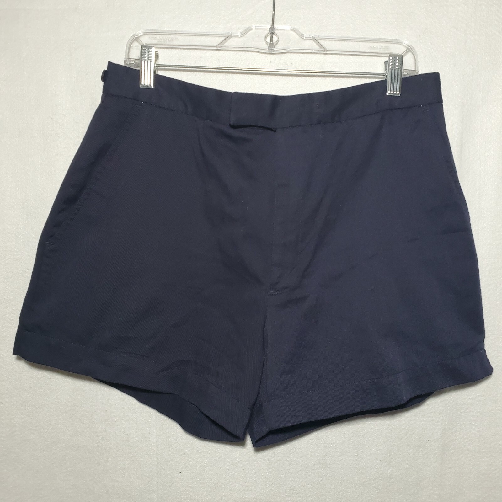 WILSON Tennis Shorts Womens 34 Blue Pockets Gem