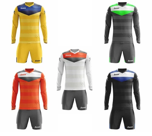 Goalkeeper Complete Set Wetsuit Split Kit Goalkeeper Football Soccer Argo ZEUS
