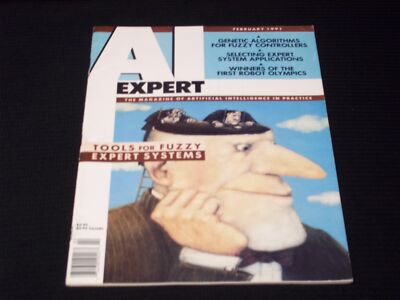1991 FEBRUARY AI EXPERT MAGAZINE - TOOLS FOR FUZZY SYSTEMS COVER - H 2466