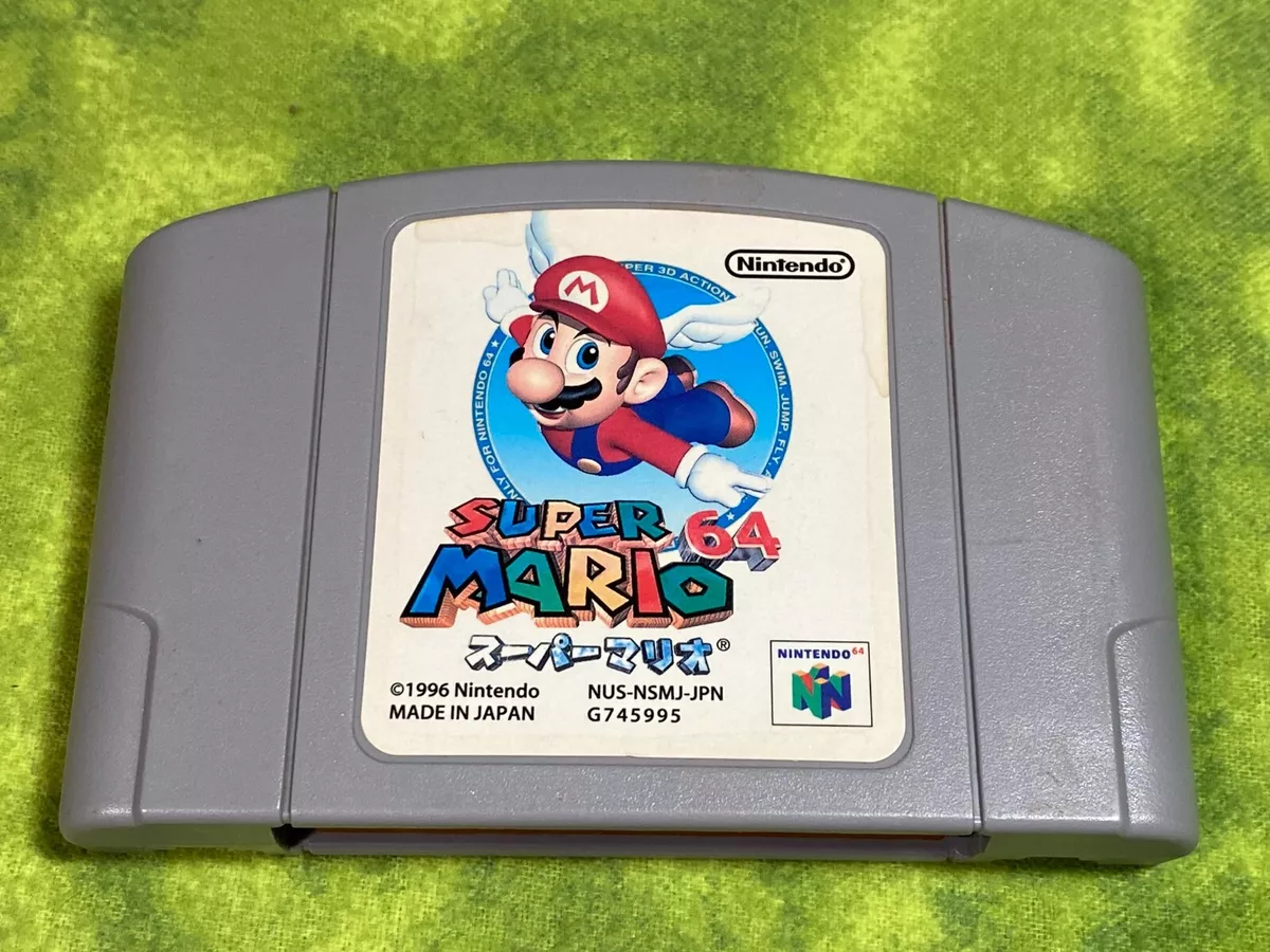 Vintage Super Mario 64 Nintendo 64 Tested Works Very Clean N64 