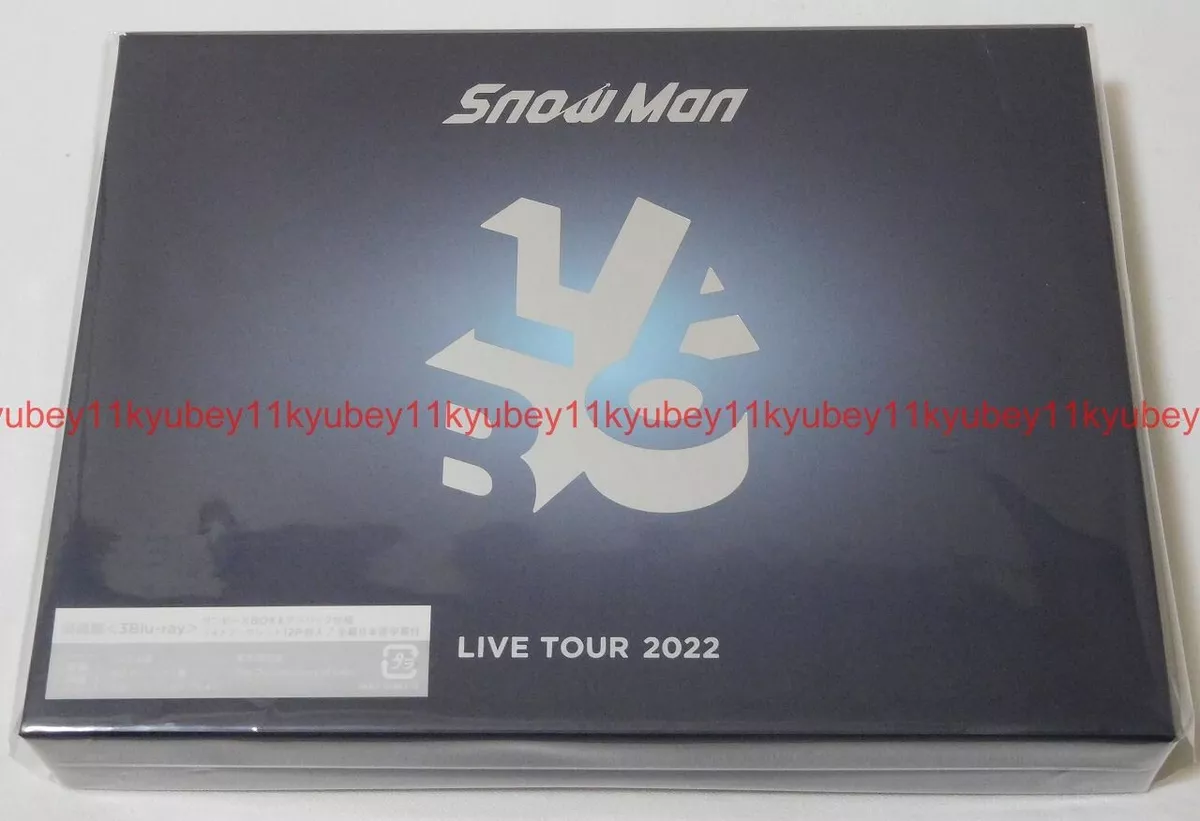 Snow Man LIVE TOUR 2022 Labo. First Limited Edition 3 Blu-ray Photobook  Japan