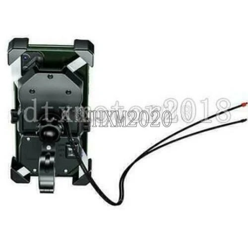 Soporte de teléfono cargador inalámbrico para Yamaha V STAR 250 650 personalizado clásico Silverado Foto 3 de 4