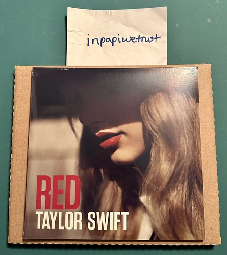 TAYLOR SWIFT RED - 2 x LP Vinyl Records 12" - NEW SEALED IN HAND FAST FREE SHIP! - Picture 1 of 4