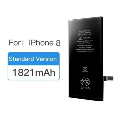 Akku Ersatz für iPhone 8 - 1821mAh - NEU - UK