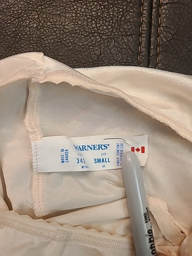NWT Vintage Cream White Hi-Cut Panty Size Small by Warner's NOS - 第 5/10 張圖片