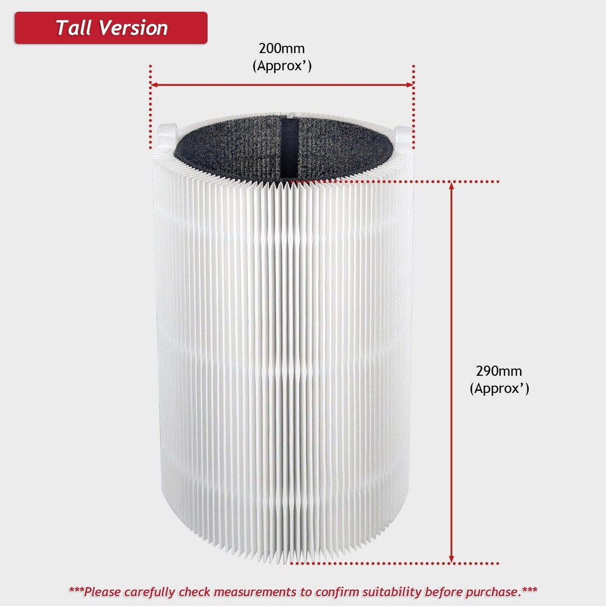 2 Pack 511 Replacement Filter Compatible with Blueair Blue Pure 511 Air Purifier, 2-in-1 HEPA Filters with Particle and Activated Carbon Replacement Filter (Not Fit for 511 Auto