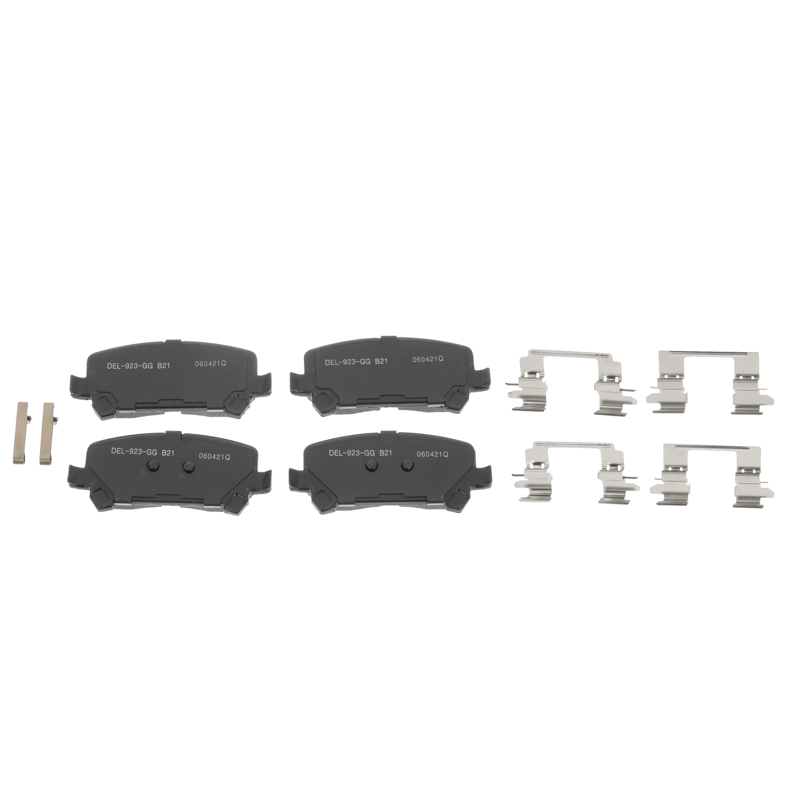 Kit de pastillas de freno de disco cerámicas traseras para GM (N/P 19343713)