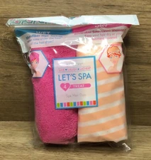 The Bathery Microfiber Hair Turban & Shower Cap Spa Hair Duo