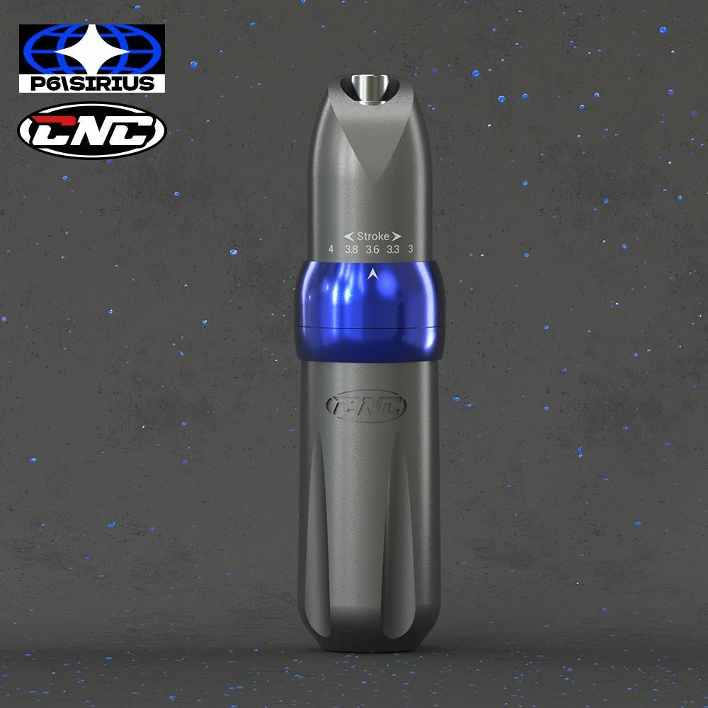 CNC Pro Rotary Tattoo Pen Machine with adjustable stroke:3-4.0mm Length:0- 5mm P6