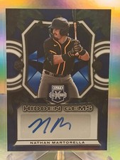 2023 Panini Elite Extra Edition Nathan Martorella Hidden Gems Auto Padres