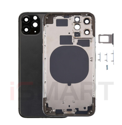 Porta Batteria Cover Posteriore Per Batteria IPhone 11 - Nero, Con Strumenti Di Montaggio E Adesivo Vetro Posteriore Iphone 11 - Foto 9