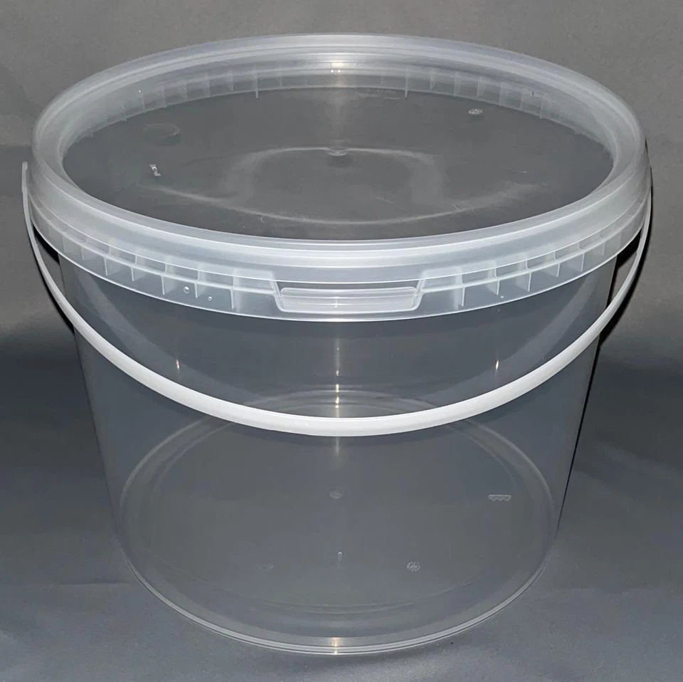 Eimer mit Deckel 5 10 20 25 30 L Aufbewahrung Lebensmittelecht Leereimer Kübel - Bild 3 von 4